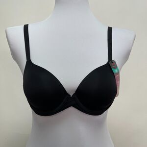 Maidenform Bra Black 34A Convertible Straps Targeted Uplift Shaping and Support